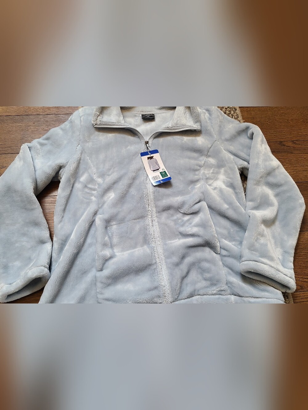 32 Degrees Heat Zip Plush Jacket Large - Picture 6 of 10